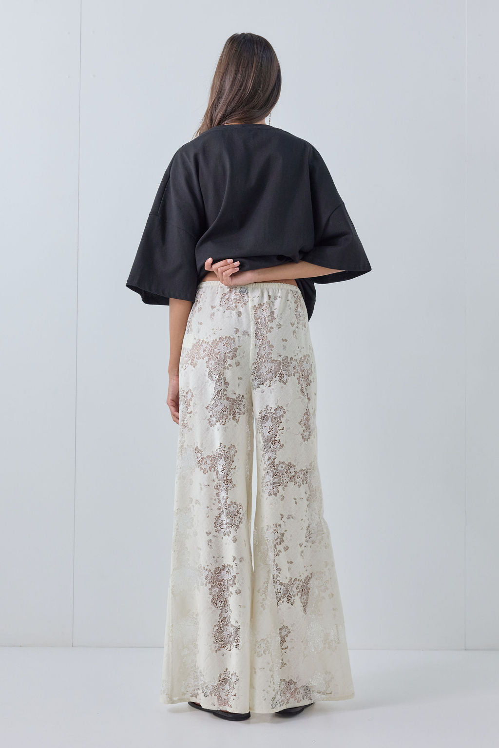 Jordan Lace Pants Cream