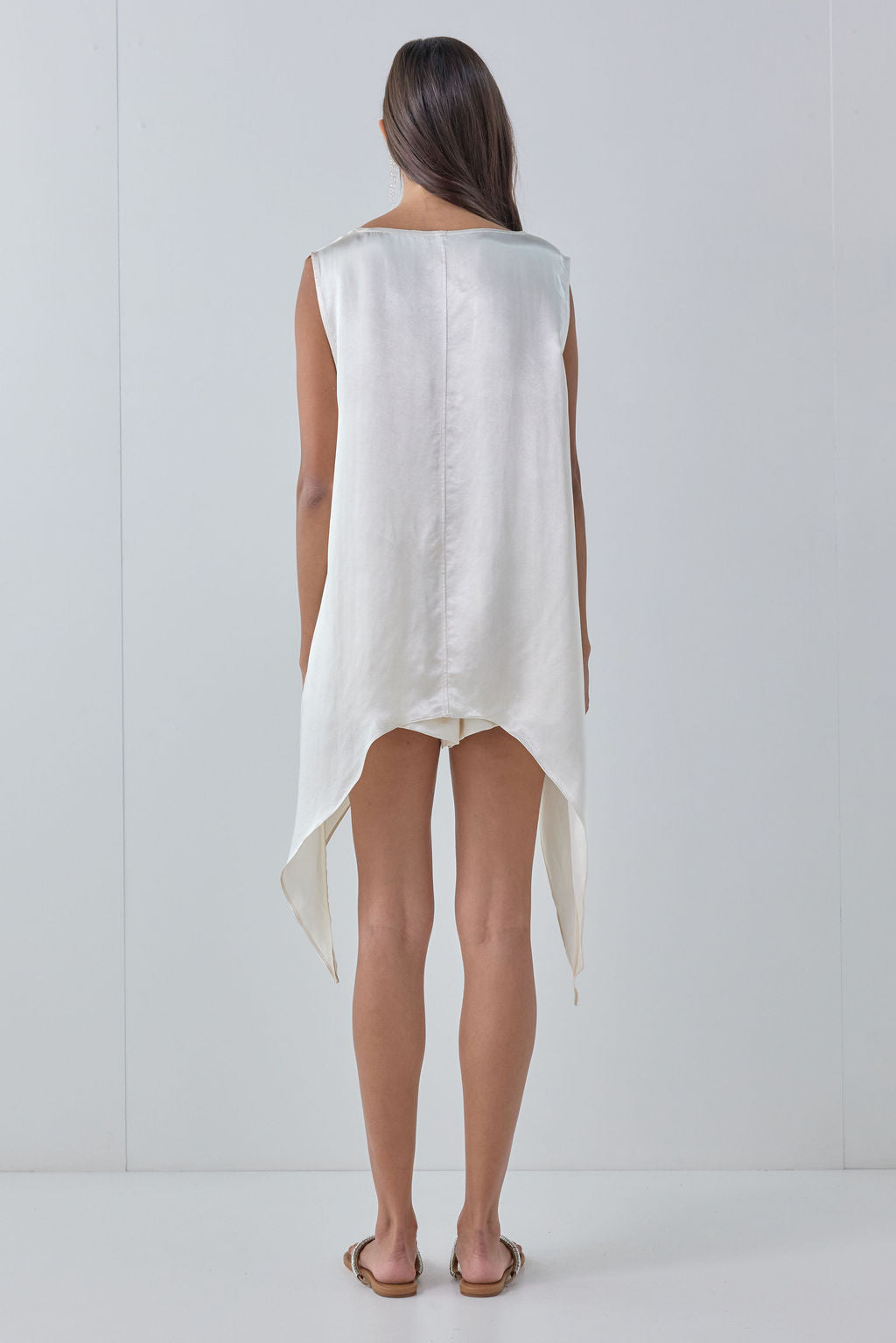 Sable Satin Top Cream