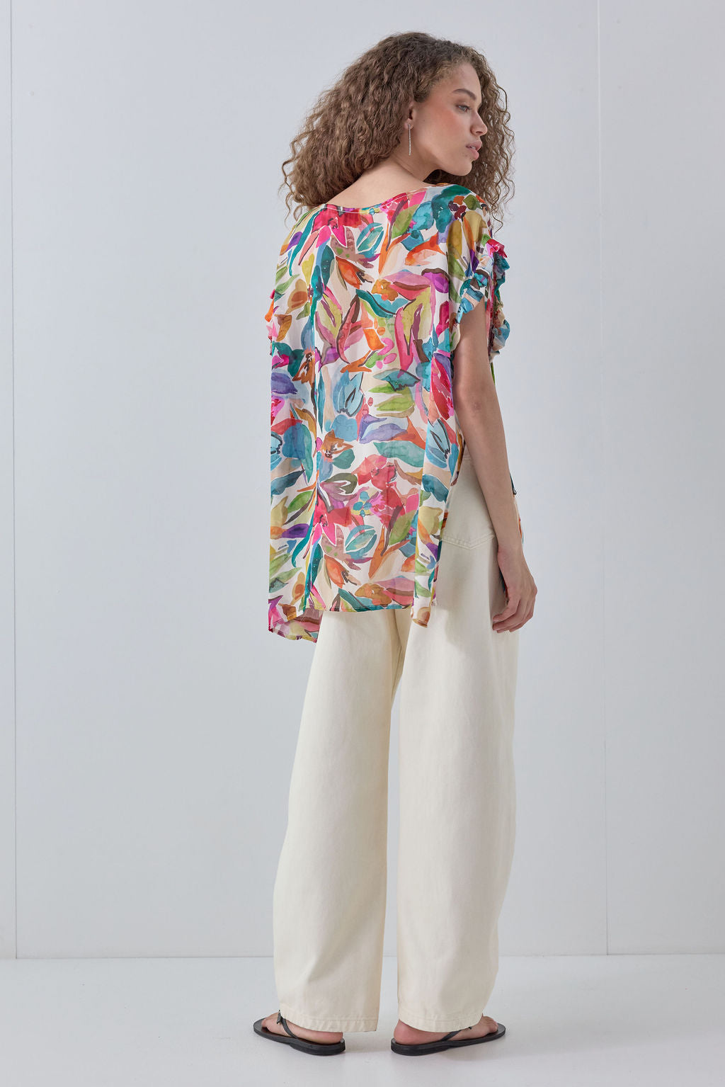 Elsie Sheer Top Fresco
