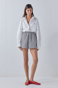 Elvie Shorts Black Check