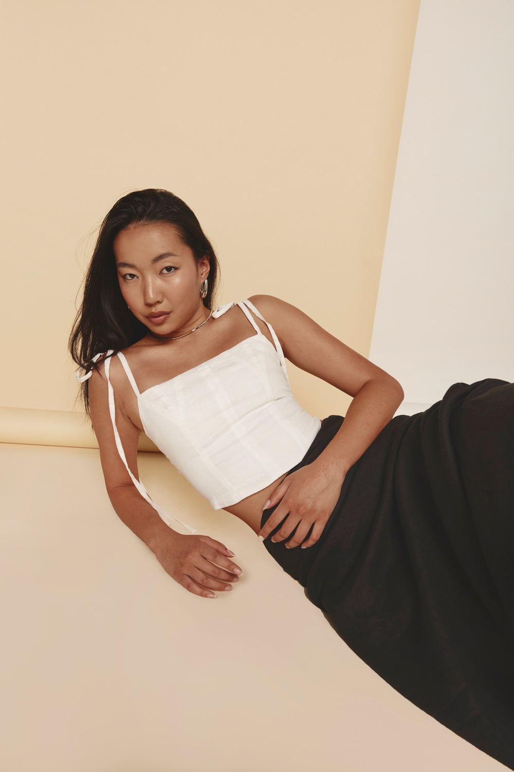 Collective Tops - Evalina Top White third image