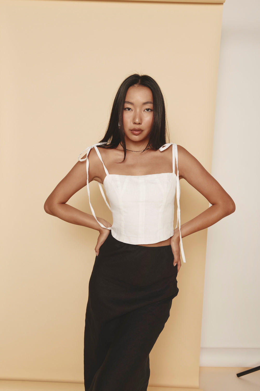 Collective Tops - Evalina Top White fourth image