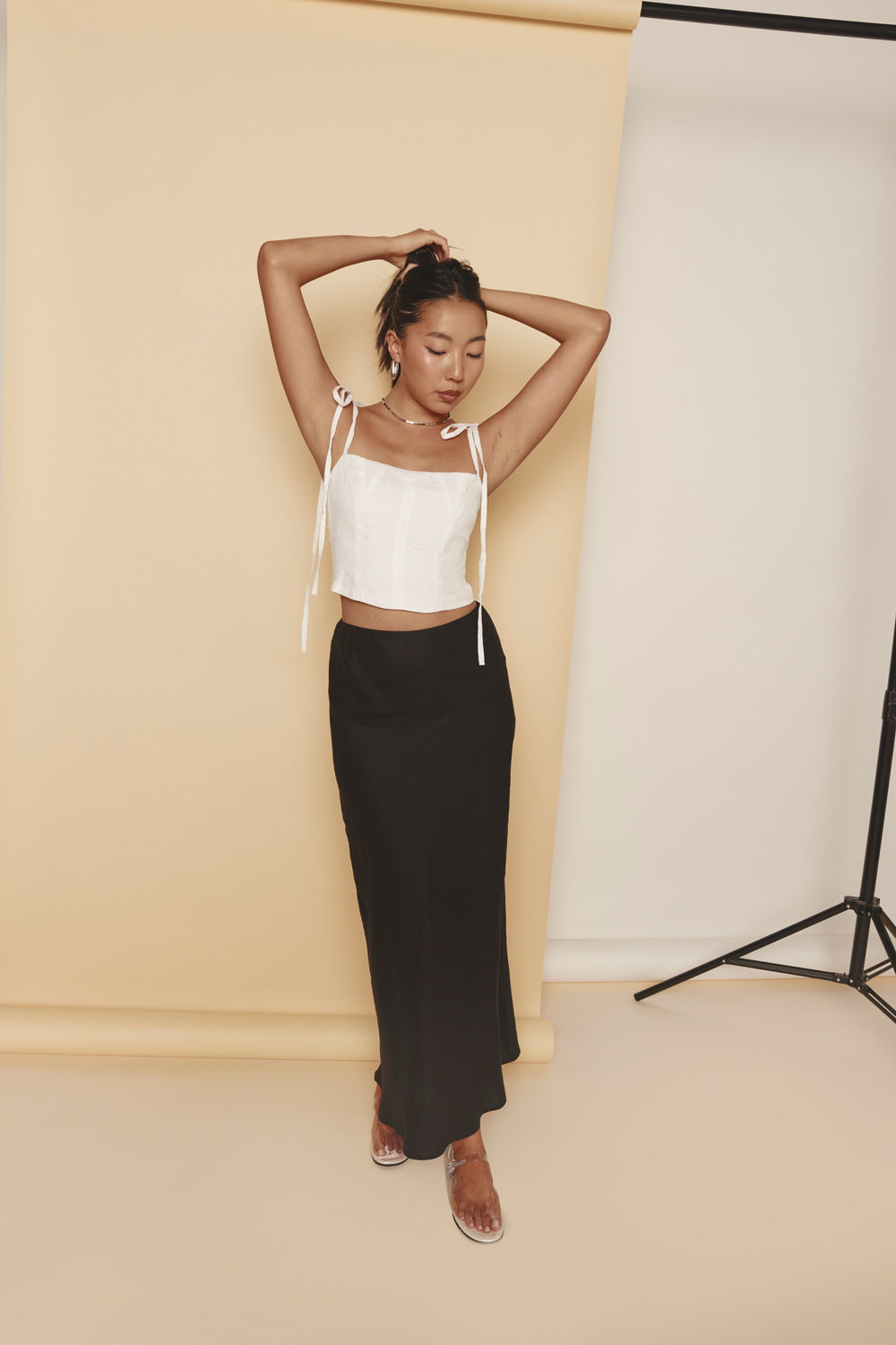 Collective Tops - Evalina Top White fifth image