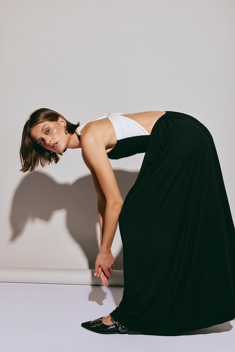 Lena Maxi Dress Black - Image 4