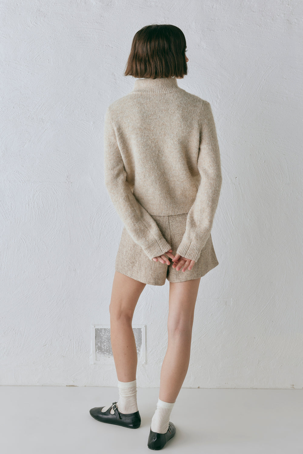 Henley Knit Cardigan Marle