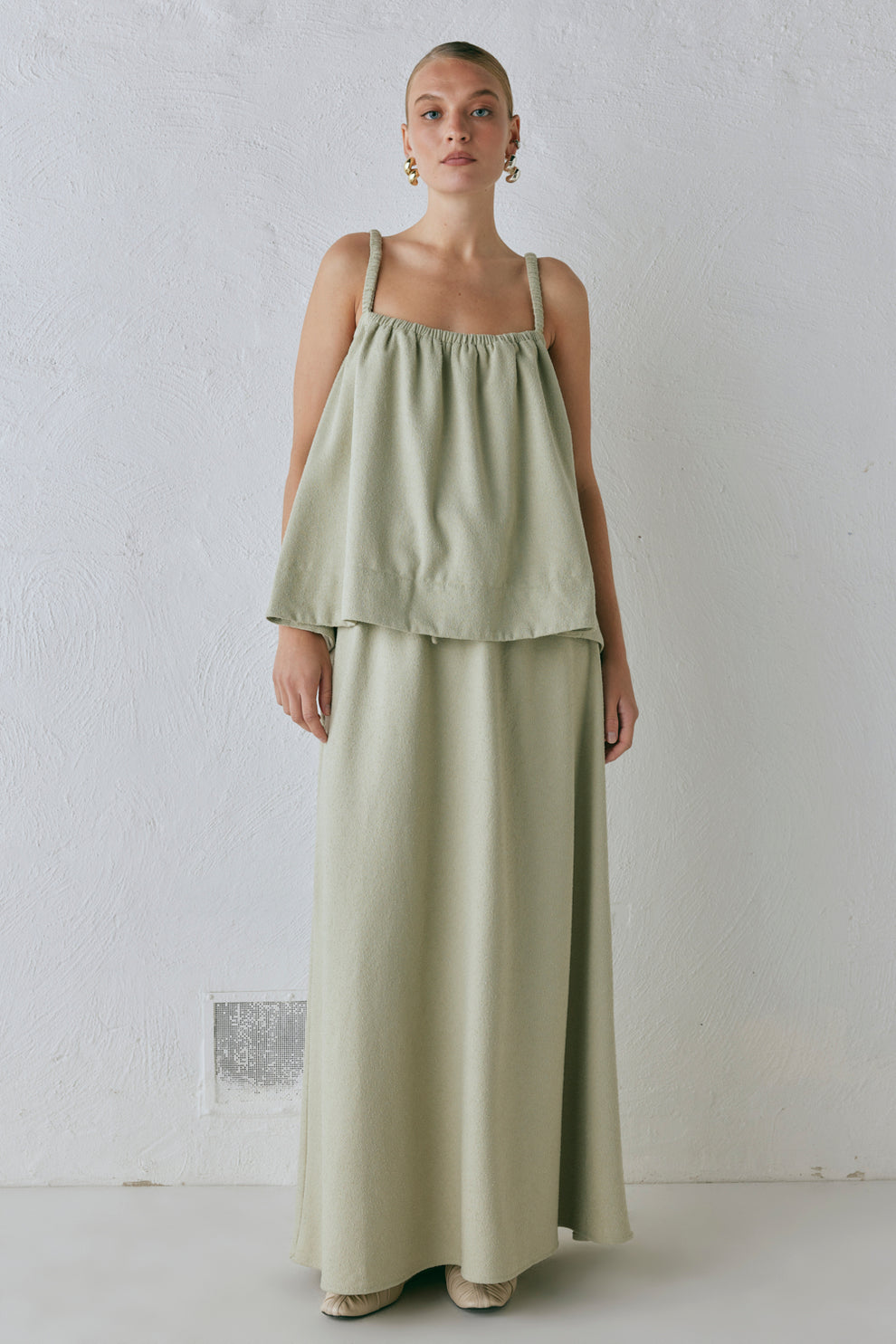 Collective Tops - Etta Top Sage fourth image