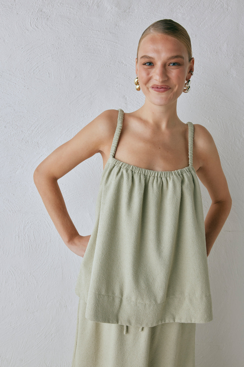 Collective Tops - Etta Top Sage secondary image