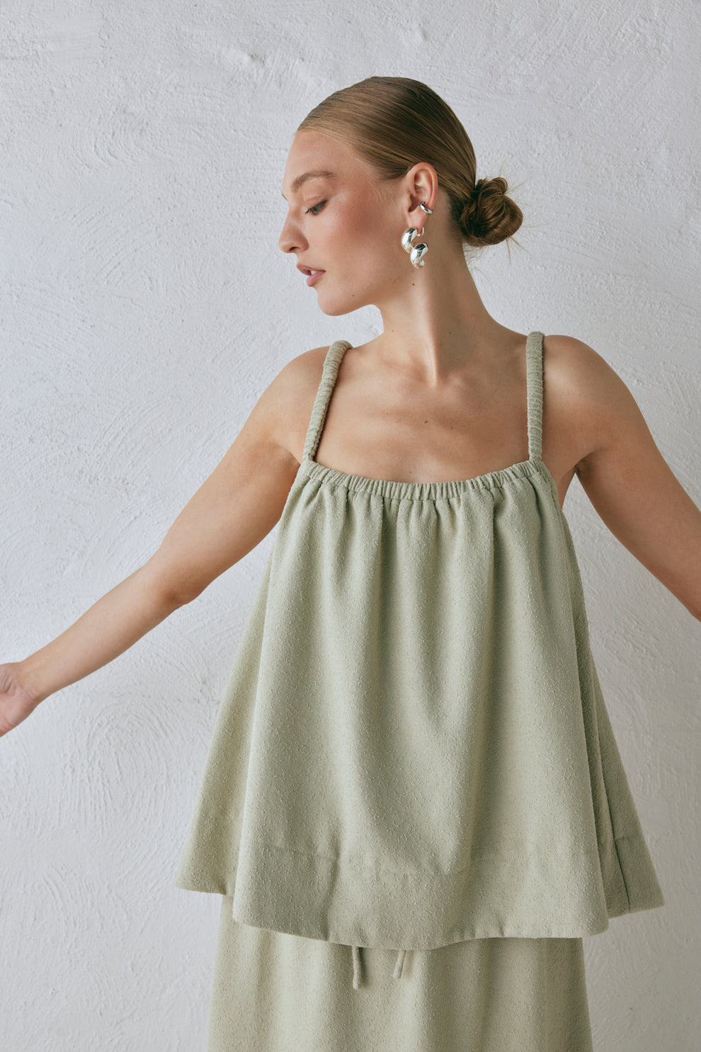 Collective Tops - Etta Top Sage fifth image