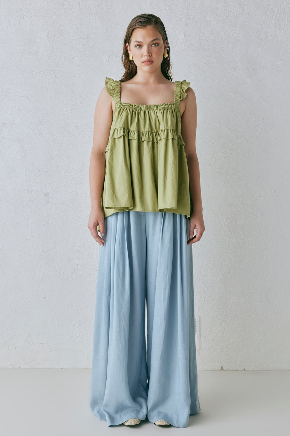 Collective Tops - Rossana Top Aloe fourth image