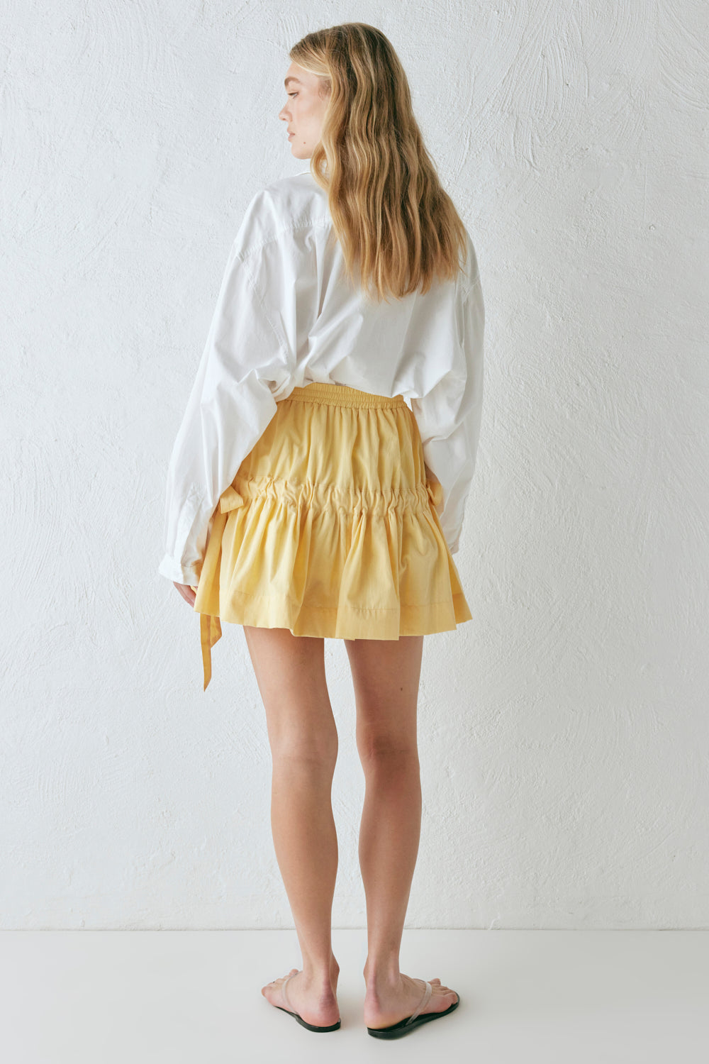 Lily Mini Skirt Yellow