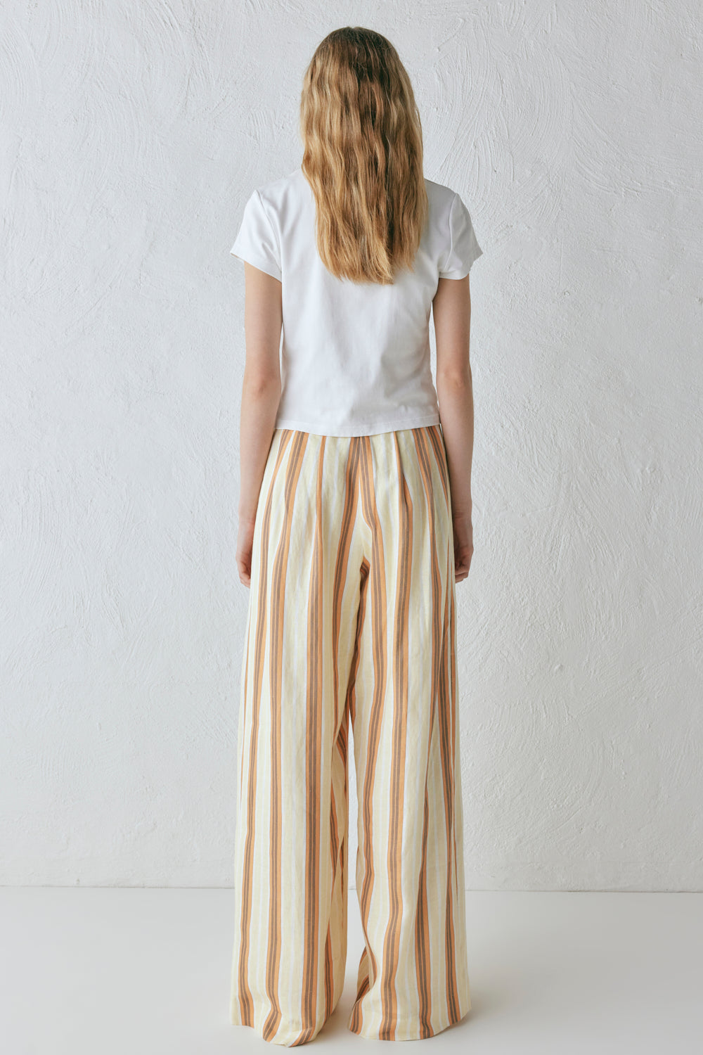 Luca Linen Pants Stripe