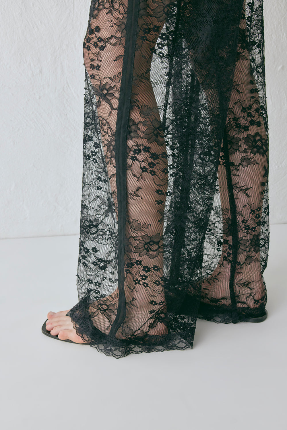 Devyn Lace Pants Black