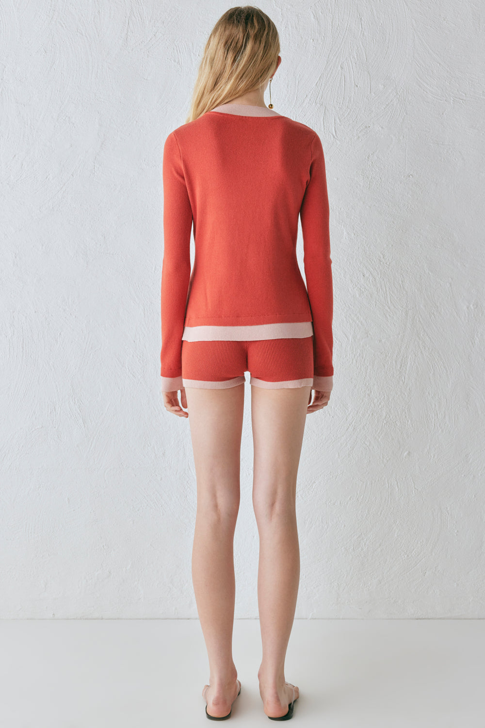 Mason Knit Top Red