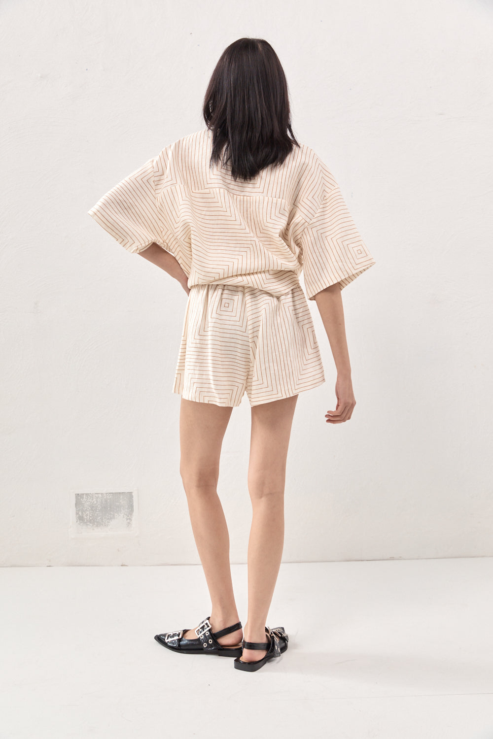 Naomi Linen Smock Top Juno