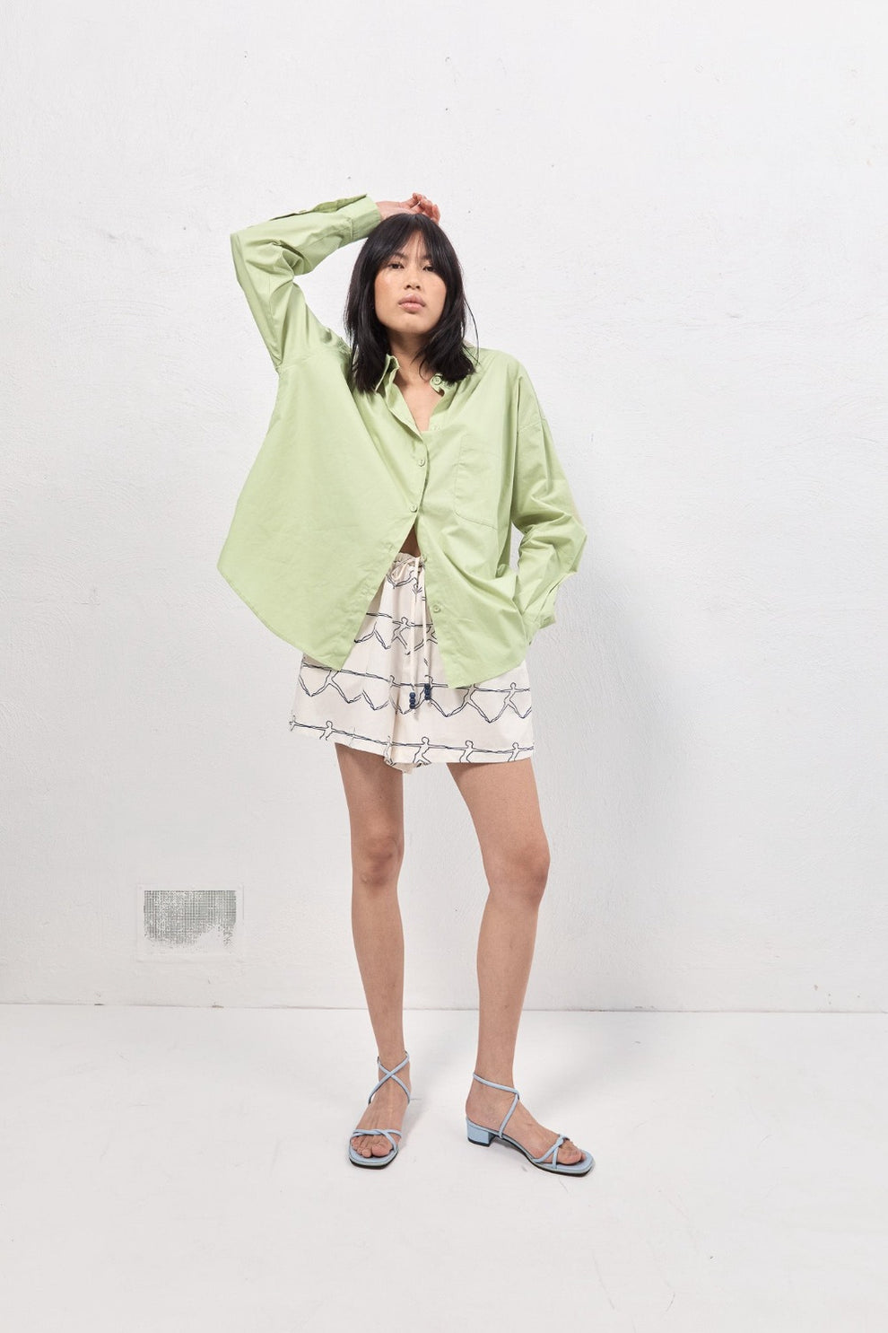 Collective Tops - Hanna Shirt Mint sixth image