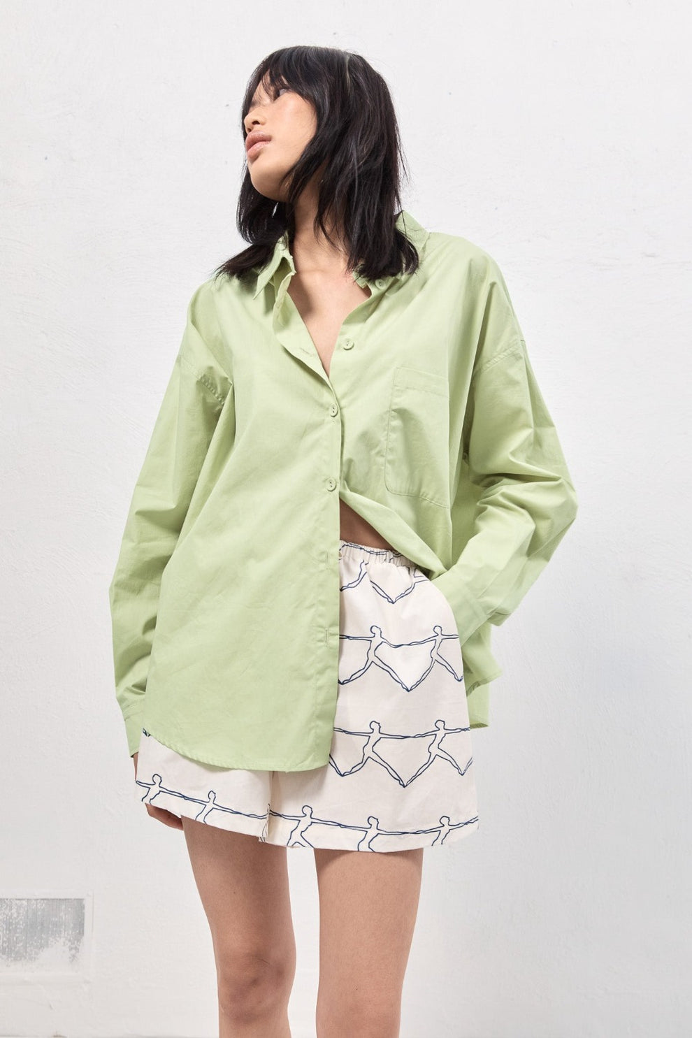 Collective Tops - Hanna Shirt Mint third image