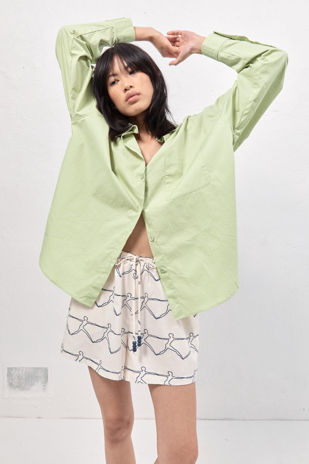 Collective Tops - Hanna Shirt Mint secondary image