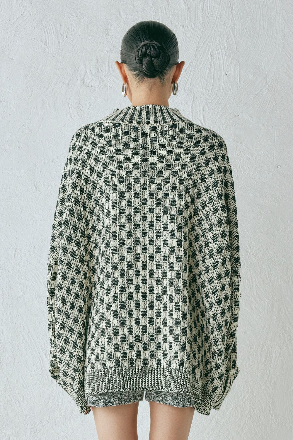 Sam Knit Jumper Check
