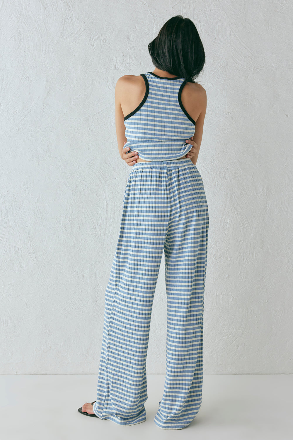 Imogen Pants Blue Stripe
