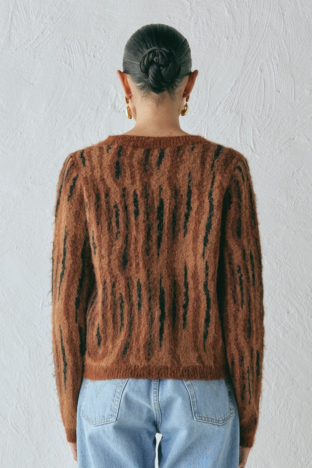 Ralph Knit Cardigan Brown