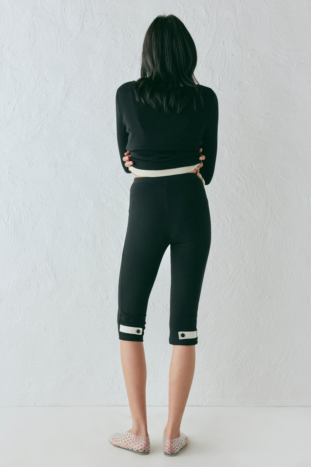 Paola Capri Pants Black