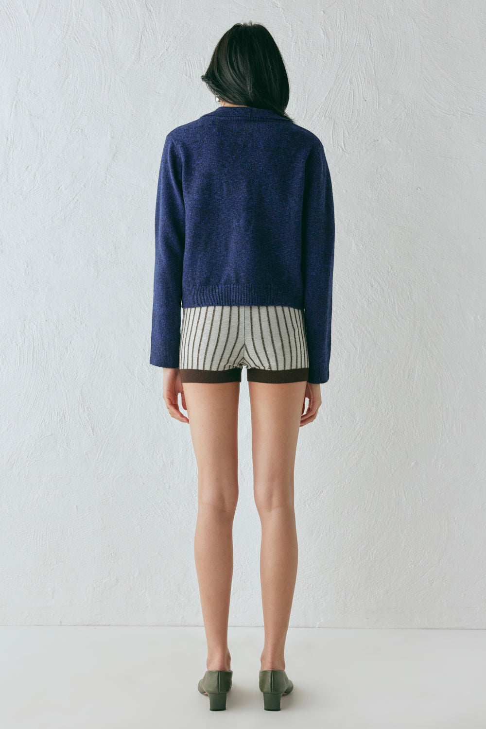 Bronte Knit Jumper Navy Marle
