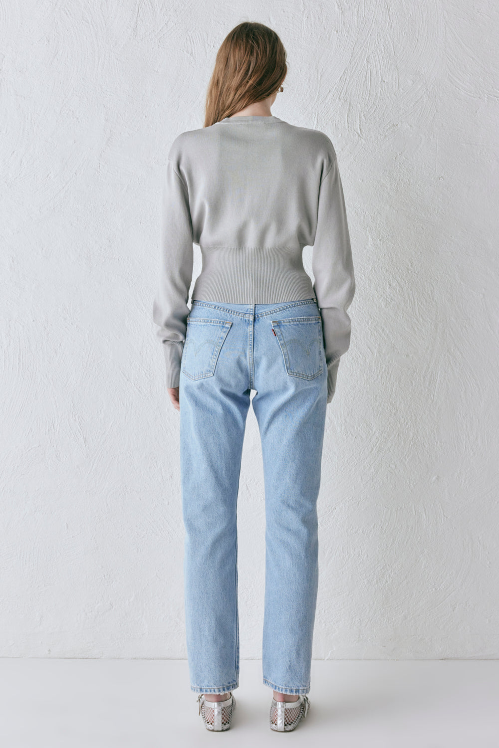 Sasha Knit Cardigan Grey