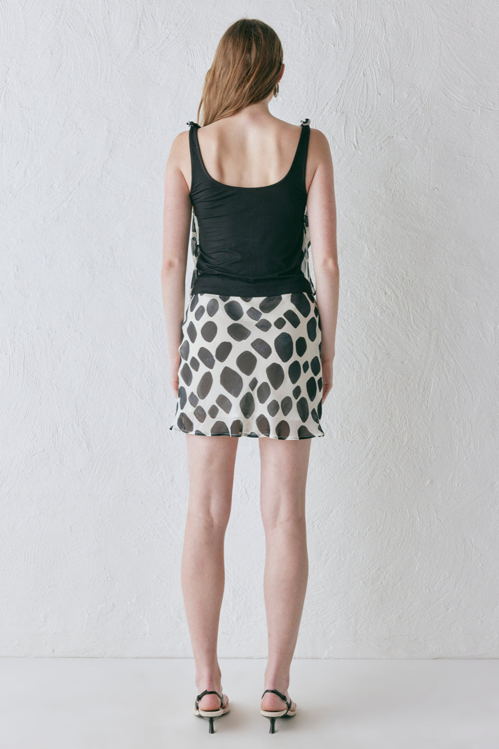 The Way to San Jose Bias Cut Mini Skirt Eni