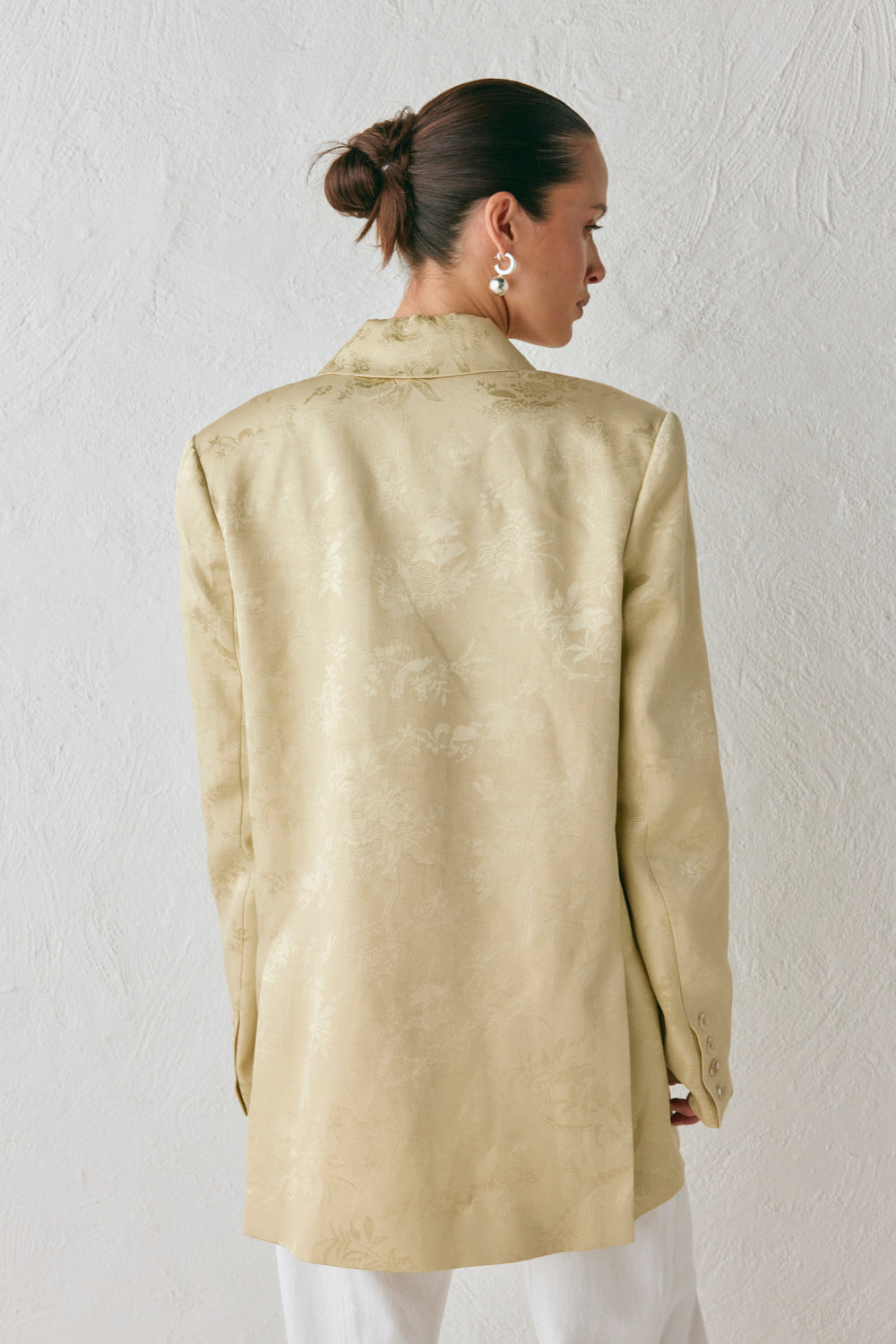 Kyra Jacquard Blazer Pistachio