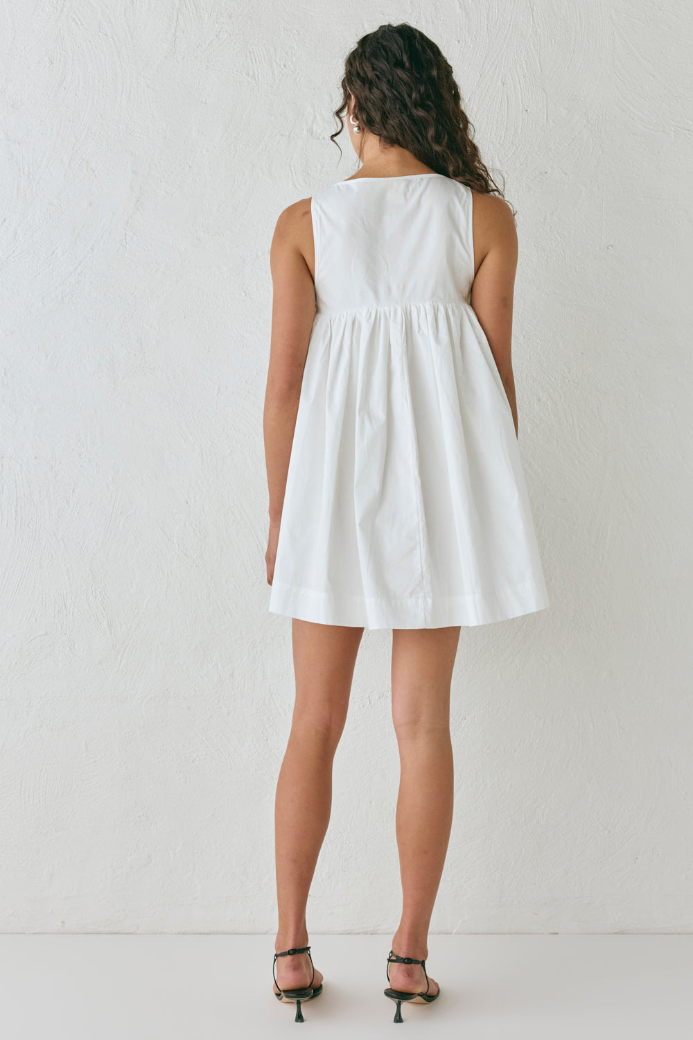 Violeta Mini Dress White