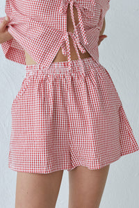 The Sea & I Shorts Red
