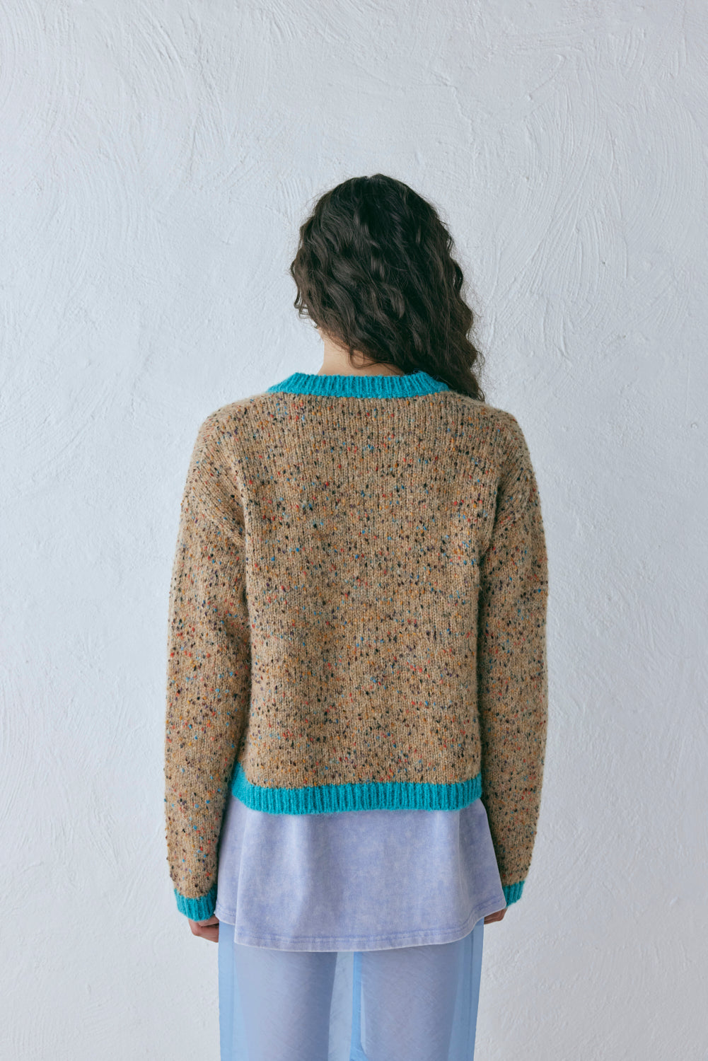 Camila Knit Cardigan Speckle