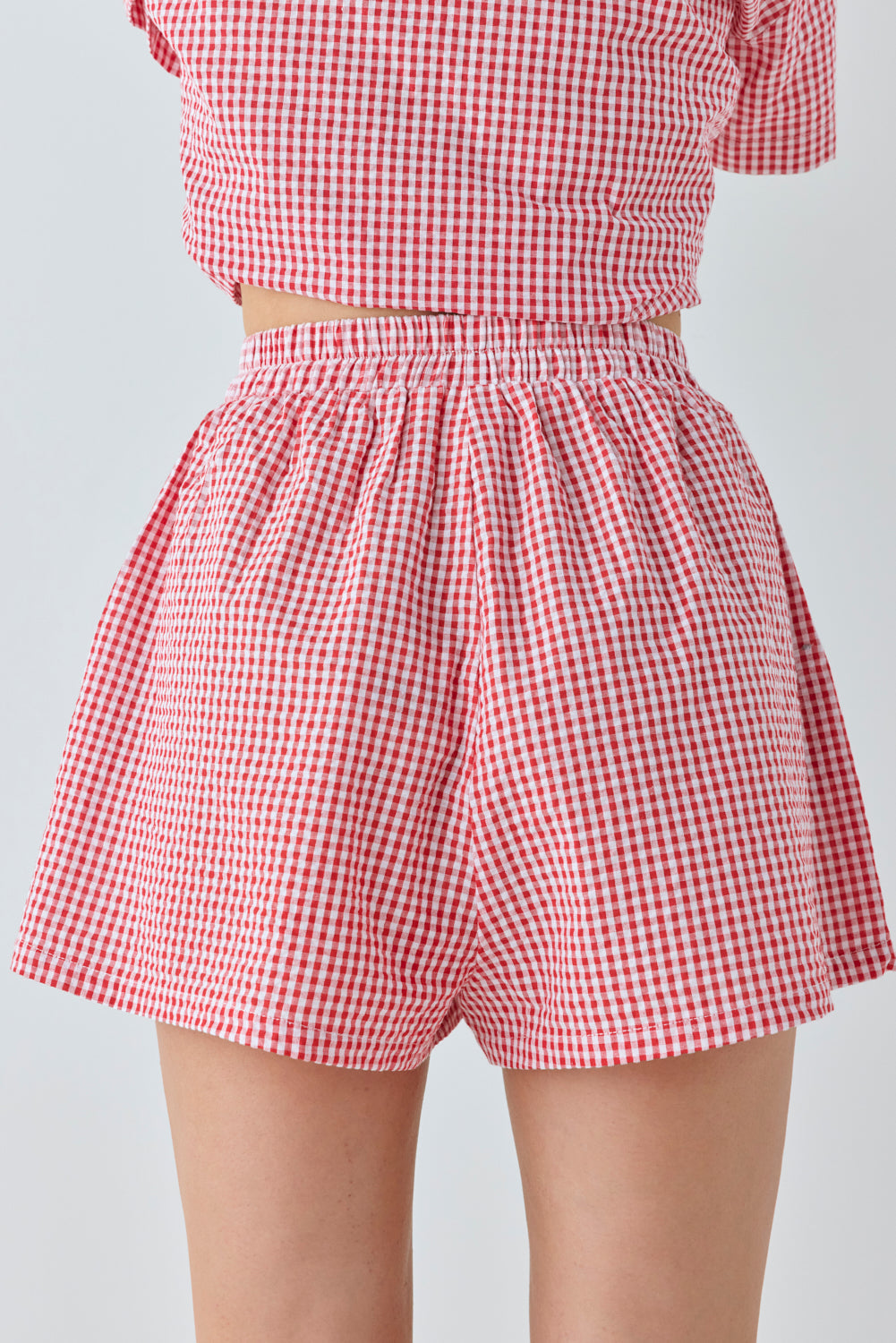 The Sea & I Shorts Red