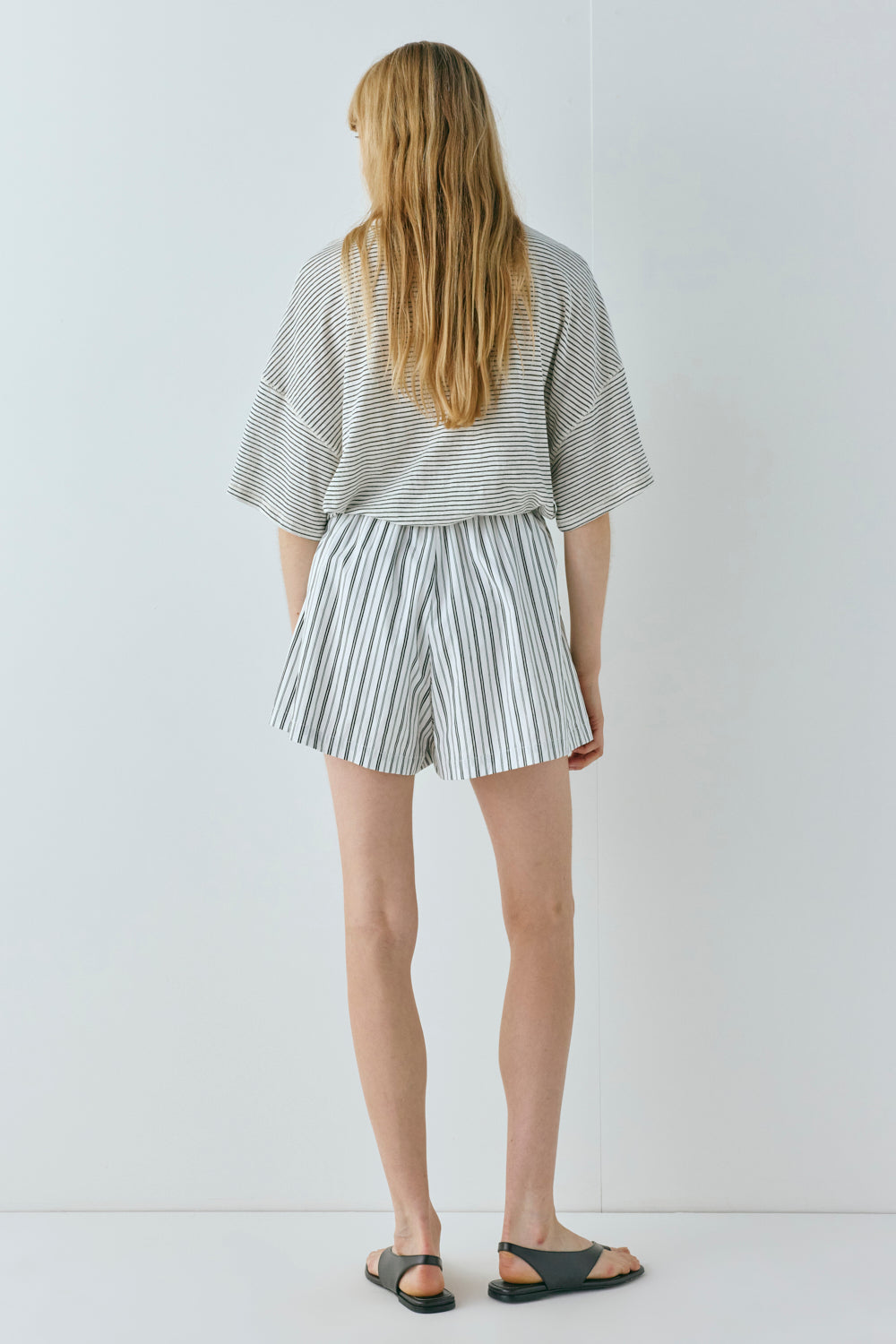 Annika Shorts Ola Stripe