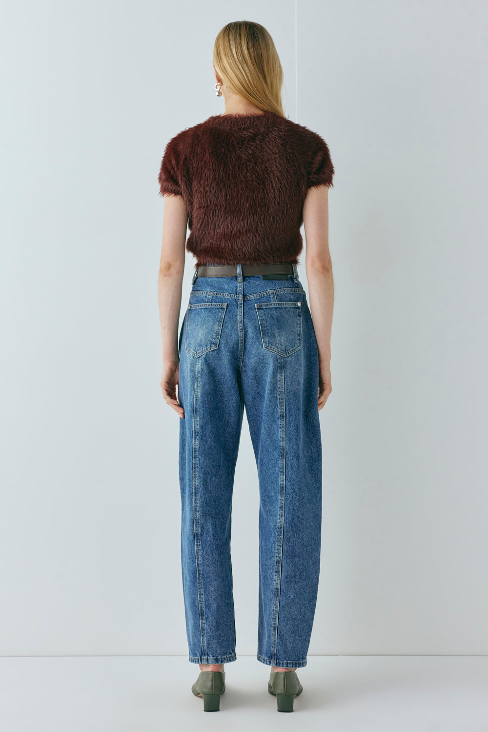 Nadine Knit Top Wine