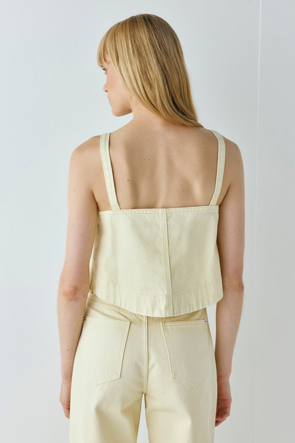 Drew Denim Top Butter