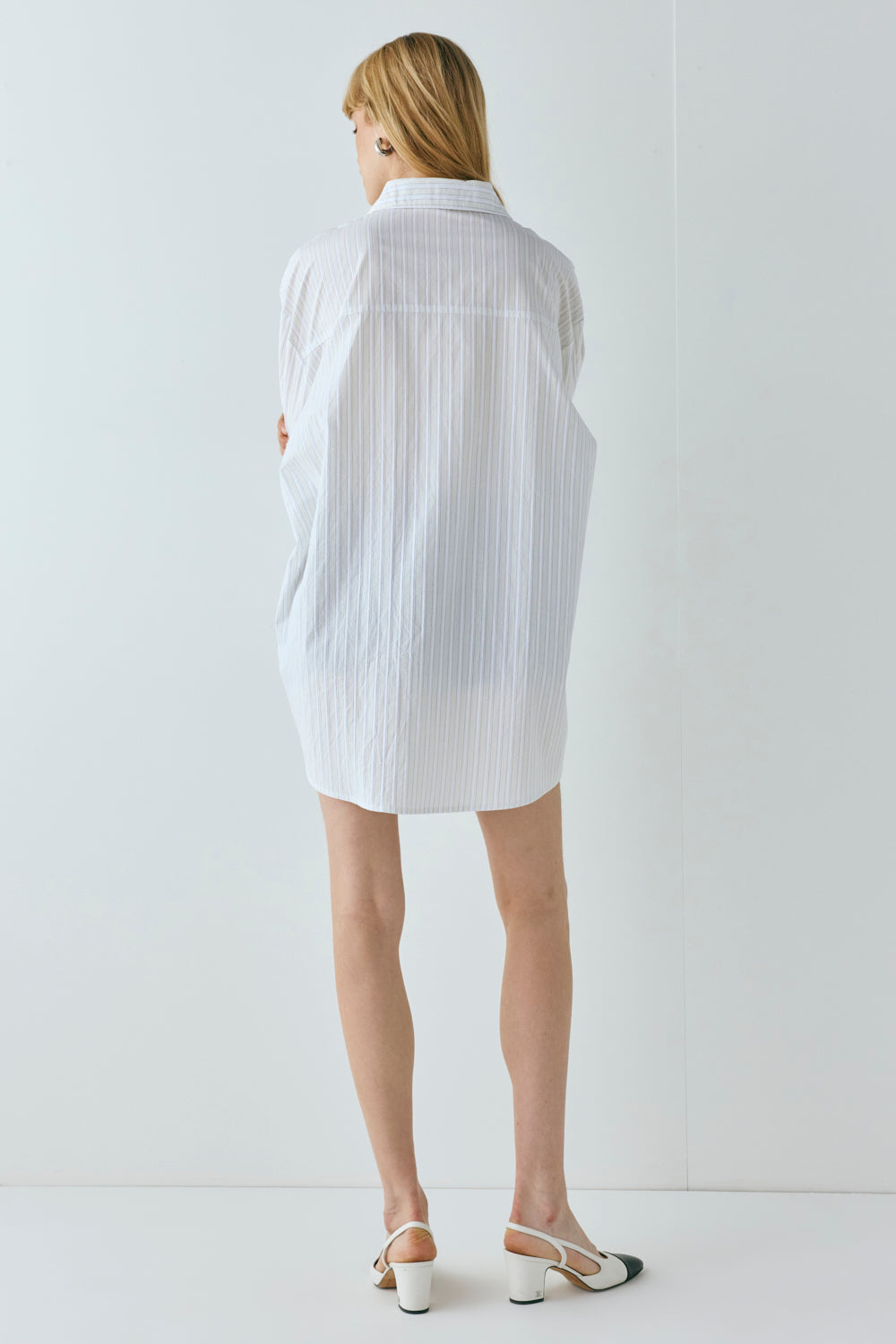 June Shirt Cream Stripe