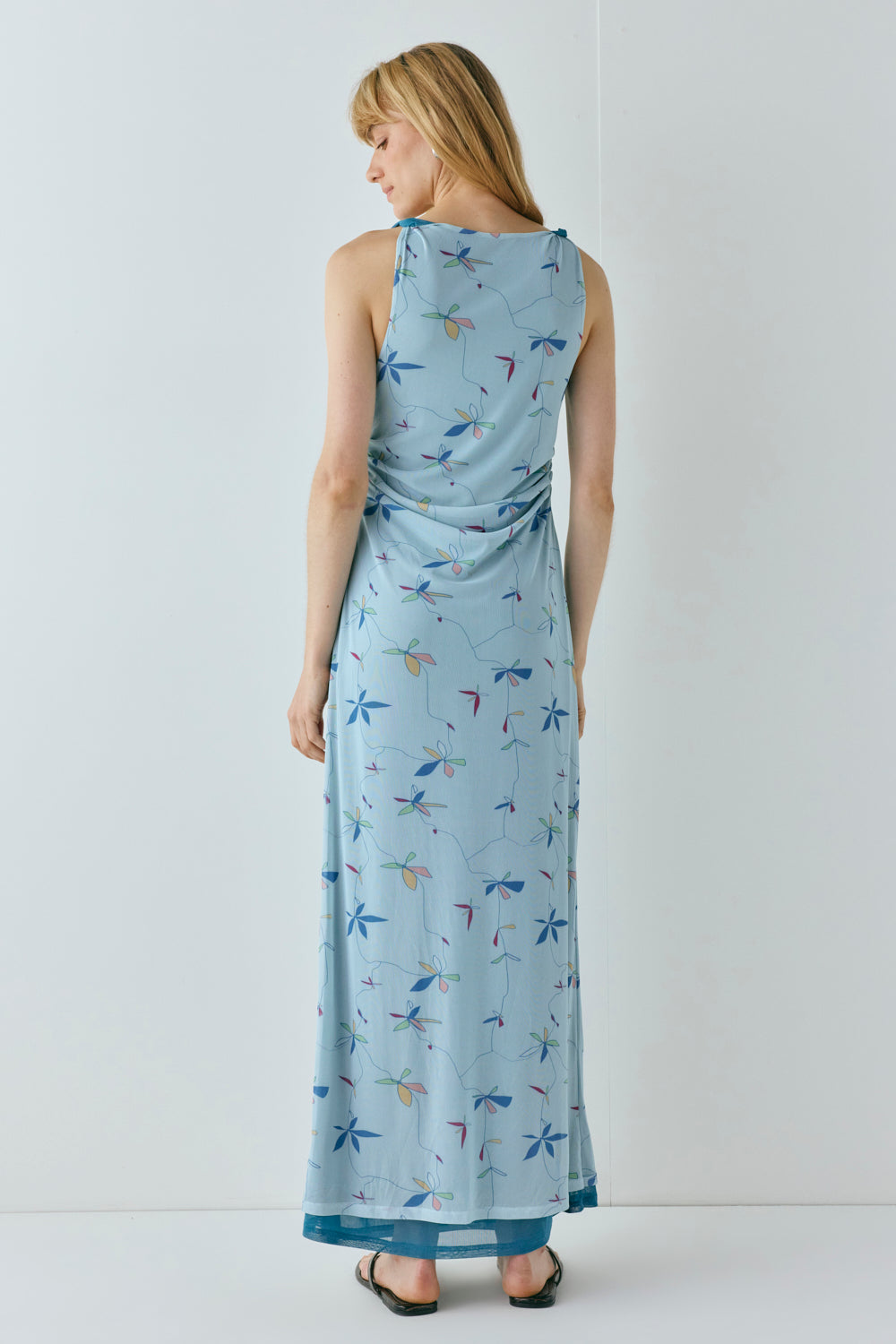 Fredrika Mesh Maxi Dress Sol