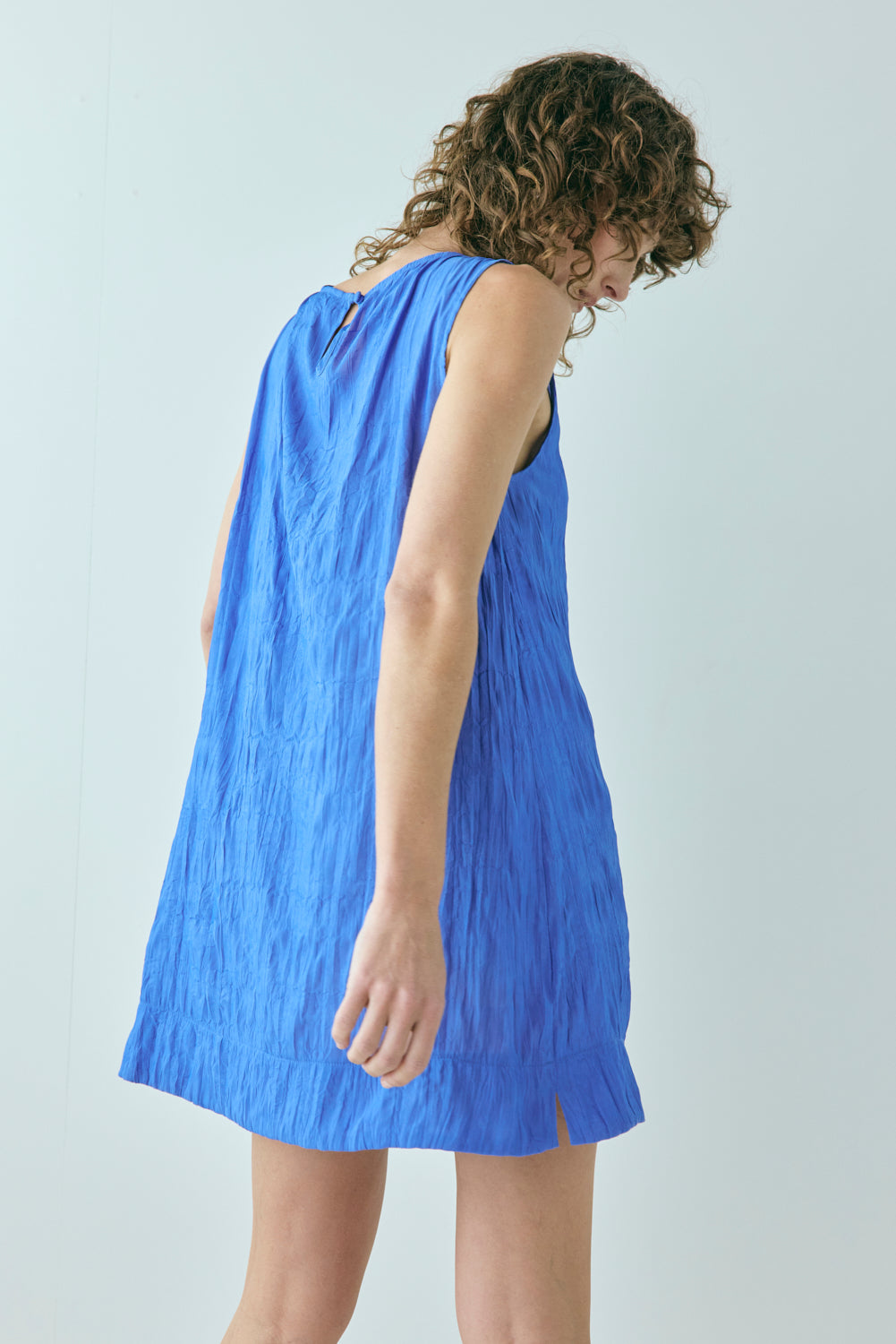 Aftersun Mini Dress Cobalt