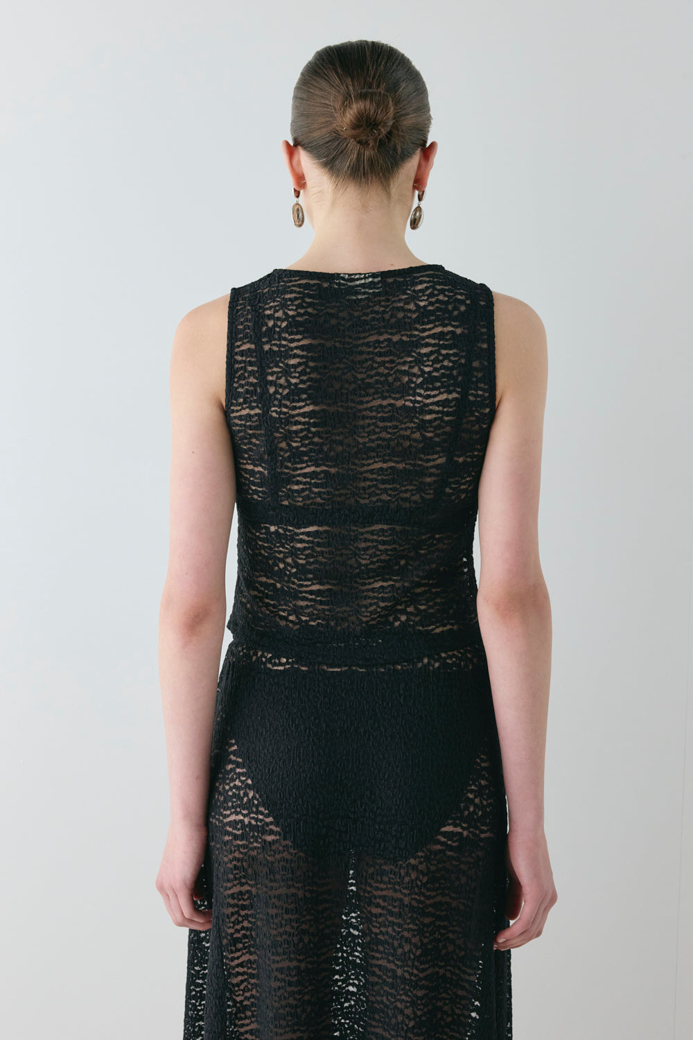 Alexis Lace Top Black
