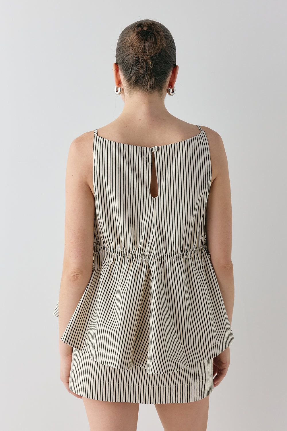 Indi Top Black Stripe