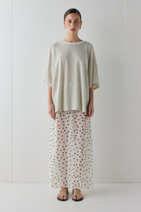 Willow Tee Grey Stripe