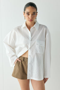 Vale Shirt White Stripe