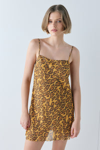 Vera Mini Dress Leopard