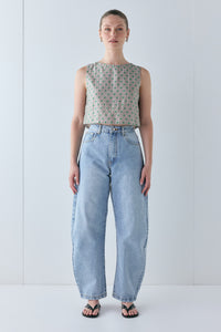 Clem Top Polka Dot