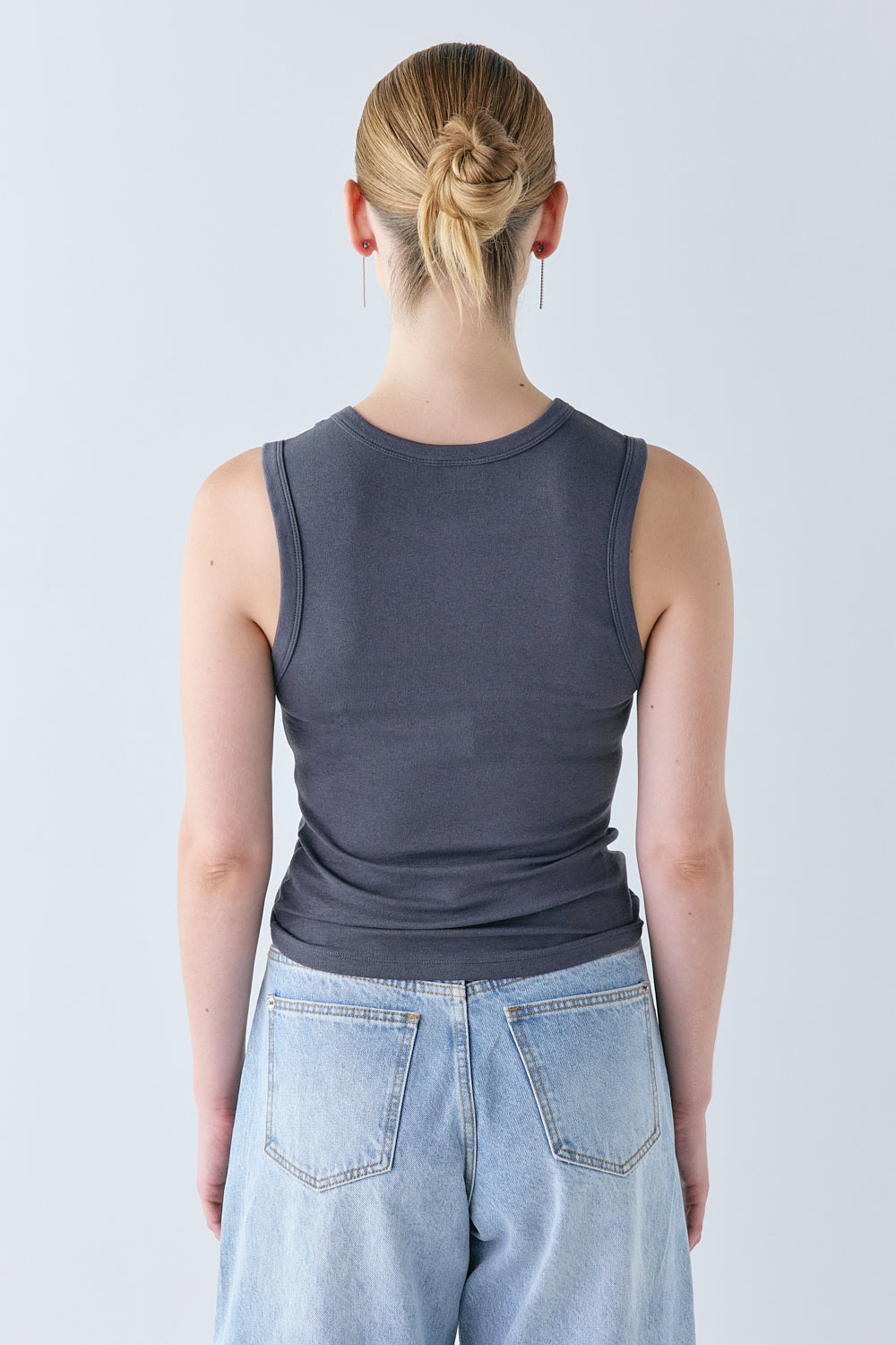 Mona Tank Charcoal
