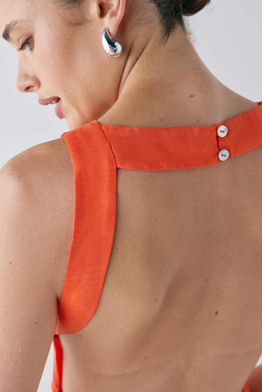 Audrey Maxi Dress Tangerine