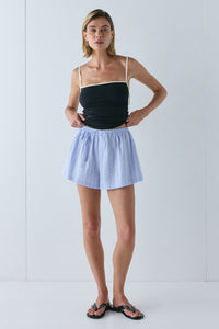 Elvie Shorts Blue Stripe