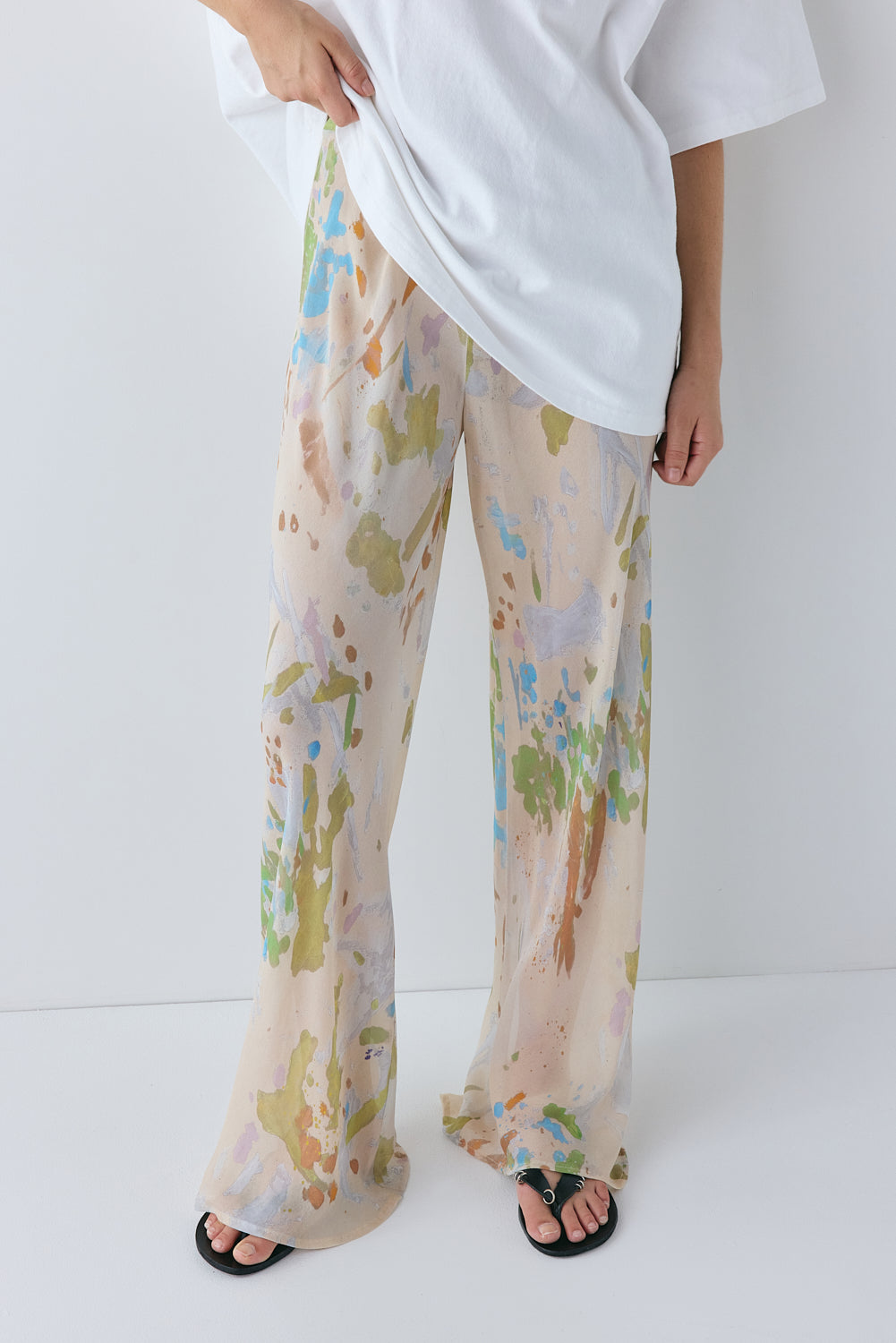 Remi Sheer Pants Canvas