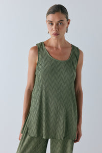Addison Top Khaki